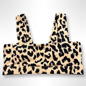 Cheetah sports bra